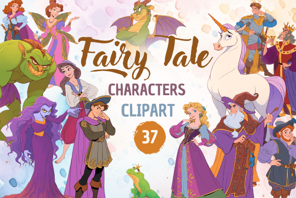 Download Fairy Tale Characters - Clipart - Fairy tale Collection